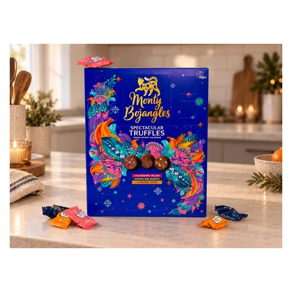 Monty Bojangles Vegansk Chokoladekalender