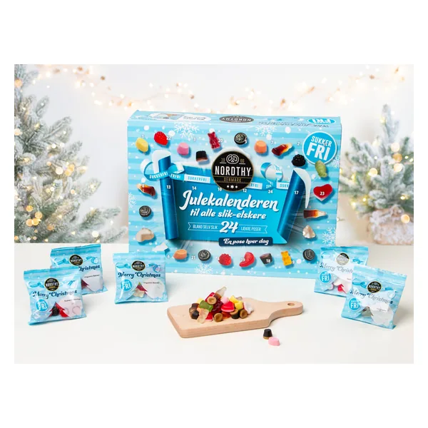 Sukkerfri Slikjulekalender - Nordthy